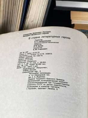 В стране литературных героев